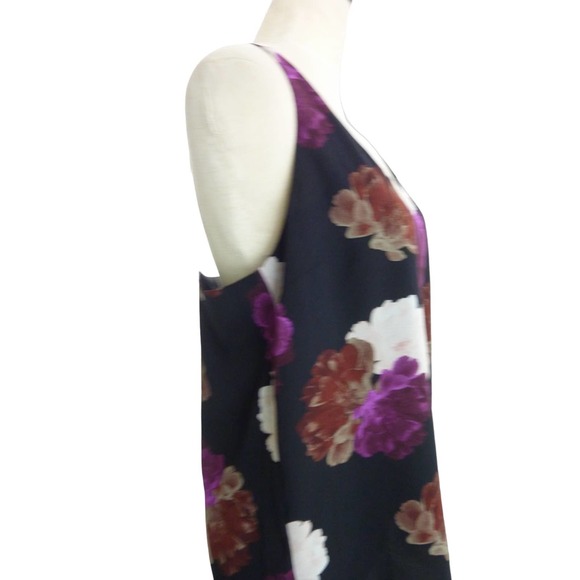 Banana Republic Floral Print Cami Sleeveless Blouse Medium - Picture 2 of 5